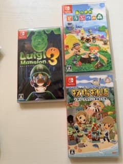 switch　ソフト　3本セット【動作確認済】 Nintendo Switchソフト3本セット 動作確認済み Switch2対応 - メルカリ