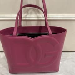 ドルチェ&ガッバーナピンク ロゴ入り トートバッグのサムネイル