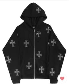 unknown London パーカー 黒のサムネイル