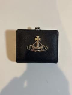Vivienne Westwood 二つ折り財布 がま口 ブラックのサムネイル