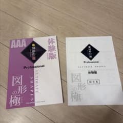 【新品】図形の極 体験版 解答集付き玉井式　kiwamiのサムネイル