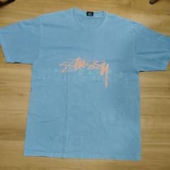 STUSSY Tシャツ ライトブルー グラフィックプリントのサムネイル
