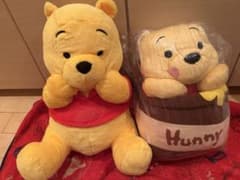 くまのプーさん ギガジャンボ はちみつの日 ぬいぐるみ プライズ ディズニー