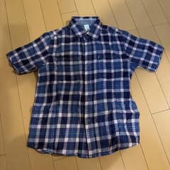 GapKids チェック柄 半袖シャツ 170cmのサムネイル