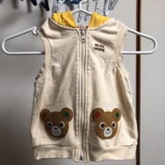 ミキハウス ベストのサムネイル