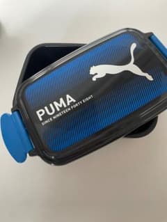 PUMA 二段式弁当箱 青黒 仕切り付きのサムネイル