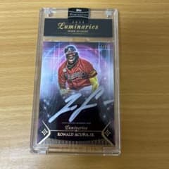 2024 Topps Luminaries アクーニャJr. オートグラフカードのサムネイル