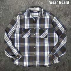 Wear Guard 70s 80s ビンテージ ヘビーネル チェック シャツ Wear Guard 70s 80s ビンテージ ヘビーネル チェック シャツ - メルカリ