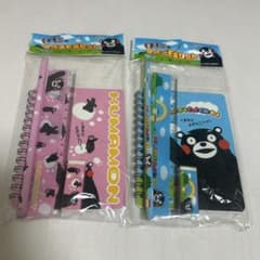 【新品】くまモン 4点メモ帳セット 2個セットのサムネイル