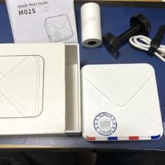 Phomemo M02S  ホワイト　白テープ１本おまけのサムネイル