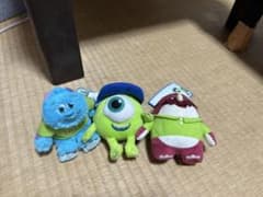 [最終値下げ]モンスターズユニバーシティ マスコット 3種セットのサムネイル