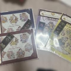 ディズニー プリンセス 一番くじ クリアファイル フィルム風ブックマーク　4つのサムネイル