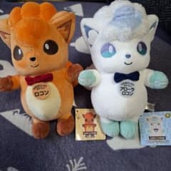 北海道限定 ポケモンローカルActs物産展ぬいぐるみ ロコン アローラ