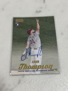 Topps MLBカード Jake Thompson 直筆サインのサムネイル