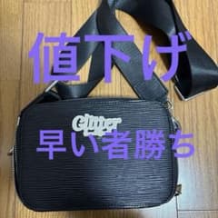 Glitter ブラック ショルダーバッグのサムネイル