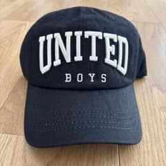 韓国ETCE UNITED BOYS キャップ ブラック