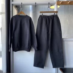 COMOLI Fade blackコットン裏毛 スウェットセットアップ 4/3 - メルカリ