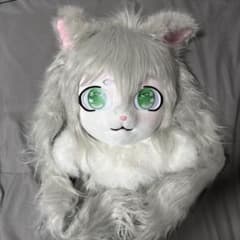み*び様 ケモノ 着ぐるみ マスク ヘッドのサムネイル