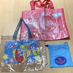 ぴちぴちピッチ なかよし付録 バッグ、プールバッグ、巾着袋 （平成