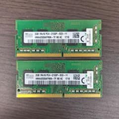 SK hynix ノートPC用メモリ 2GB 2枚セット 計4GB - メルカリ