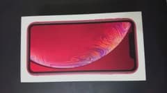 iPhone XR  64GB red sim  ロック解除済みのサムネイル