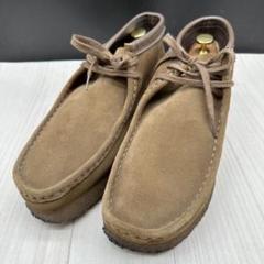 美品【CLARKS】クラークス ワラビー ブラウン wallabee - メルカリ