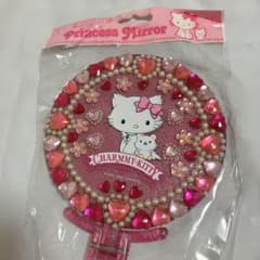 ハローキティ チャーミーキティ　手持ちミラー ピンクのサムネイル
