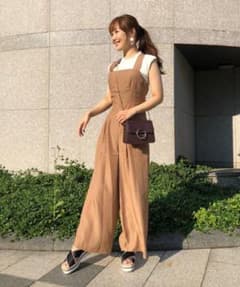 バッククロスリボンオールインワンのサムネイル