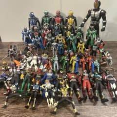 【当時物】仮面ライダーソフビ フィギュア14体セット 昭和〜平成初期 まとめ売り 当時物】仮面ライダーソフビ フィギュア14体セット 昭和〜平成初期