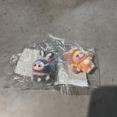 激おこきぐるみバニー・きぐるみキャットもこもこぼうし2点セット