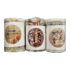 即購入可 まとめ売り セット マスキングテープ 海外 マステ コラージュ