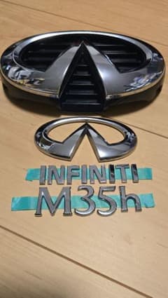 INFINITI M35h 日産フーガY51 エンブレムセット USDM - メルカリ