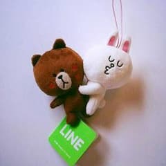 ☆たぬ様専用☆【新品未使用】LINE ペアマスコットのサムネイル