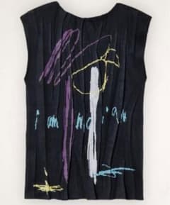 soduk shrinked drawing tank top - メルカリ