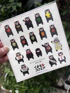 くまモン シール ステッカー くまモンスクエア