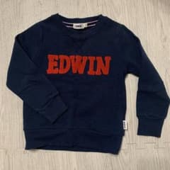 【EDWIN】裏起毛トレーナー(サイズ:110)のサムネイル
