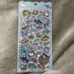 正規品　ボンボンドロップシール　水族館のサムネイル