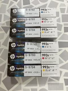 HP 993X トナーカートリッジ カラー3色を2セット - メルカリ