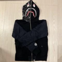 ミ*ト様 A Bathing Ape シャークパーカー MA-1風 - メルカリ