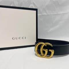 GUCCIダブルGベルト ゴールド 80cmのサムネイル