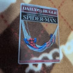 SPIDER-MAN Clear Card Daily Bugle Spider-Man Day