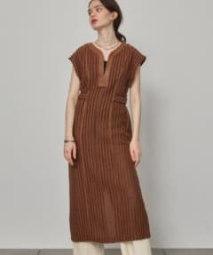 【PUBLIC TOKYO】ラッセルロングジレワンピースのサムネイル
