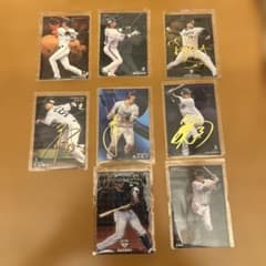 プロ野球 サイン入りスターカードセットのサムネイル