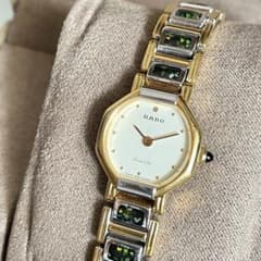 稼動品 RADO ラドー オクタゴン ゴールド ジュエリーウォッチ 腕時計