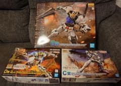 一番くじ　機動戦士ガンダム　ガンプラ　バルバトス3点セットのサムネイル