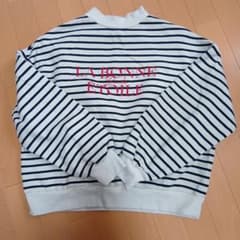 しまむら　陽さん　ボーダー柄　トップス