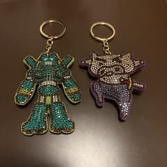 クレヨンしんちゃん ラインストーン キーホルダー 2個セットのサムネイル