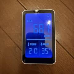 +Style CO₂センサー 温湿度計 PS-CO2-W01 動作確認済み