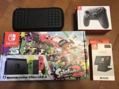 Switchスプラトゥーン2セット＋付属のサムネイル