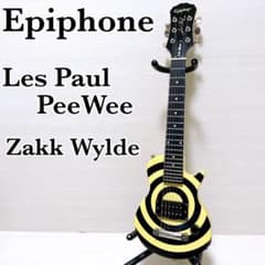 ギター Epiphone Zakk Wylde Les Paul PEEWEE Mini 希少 エピフォン レスポール PEEWEE ザックワイルド ミニギター - メルカリ